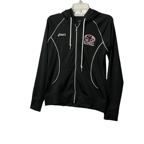 Aasics Volleyball SF Zip up jacket sz small/ P - Picture 1 of 6